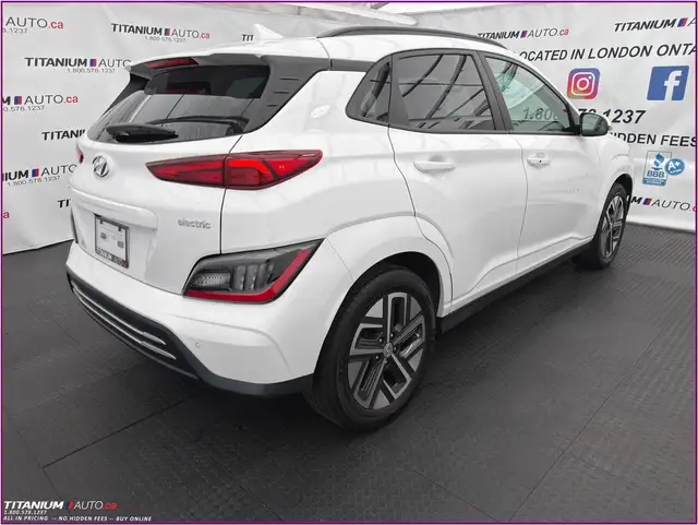 2023 Hyundai Kona Electric Ultimate-GPS-Cooled Leather-Sunroof-H - Photo 5