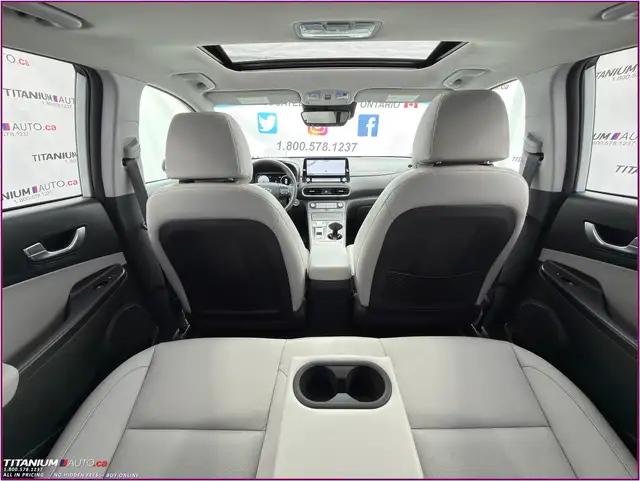 2023 Hyundai Kona Electric Ultimate-GPS-Cooled Leather-Sunroof-H - Photo 10