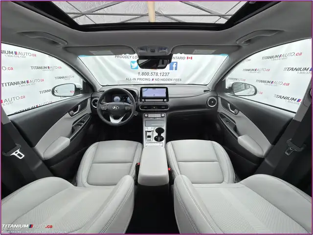2023 Hyundai Kona Electric Ultimate-GPS-Cooled Leather-Sunroof-H - Photo 11