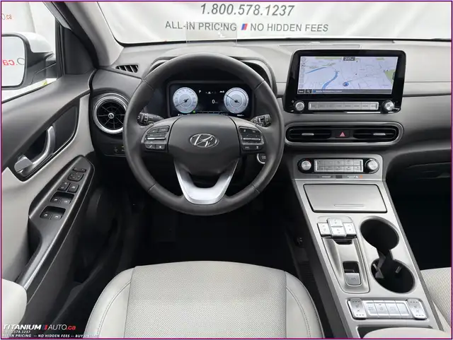 2023 Hyundai Kona Electric Ultimate-GPS-Cooled Leather-Sunroof-H - Photo 12