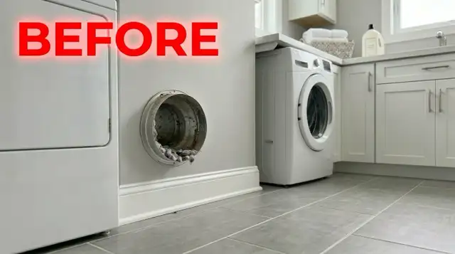 Dryer Vent Cleaning - Photo 2