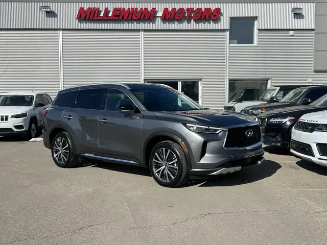 2022 Infiniti QX60 SENSORY 3.5L V6 AWD/NAVI/HUD/360 CAM/PANO ROO