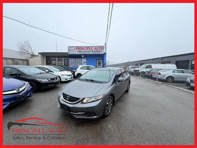 2013 Honda Civic LX w/Sunroof 192KM CERTIFIED-WARRANTY