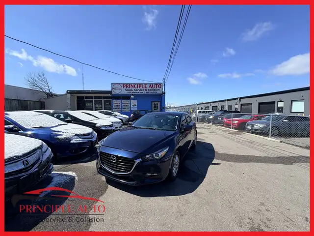 2018 Mazda Mazda3 GS iTouring 109KM CERTIFIED-WARRANTY