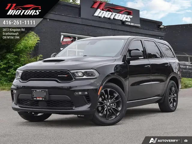 2022 Dodge Durango GT AWD | BLACKTOP PKG | TECHNOLOGY PKG | CAPT