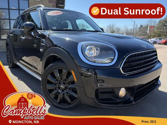 2019 Mini Countryman Cooper Dual Sunroof! AWD! Backup Camera!