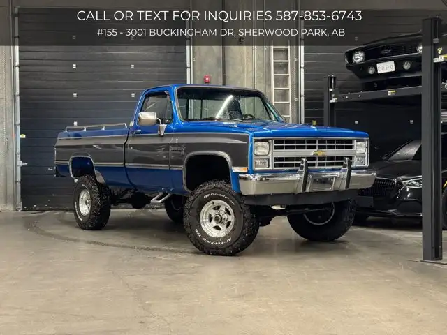1987 Chevrolet K10 | 4x4 | 5.3L LS | 3-Speed Manual