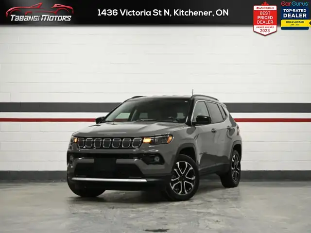 2022 Jeep Compass Limited No Accident Dual Tone Leather Heated S - Photo 5