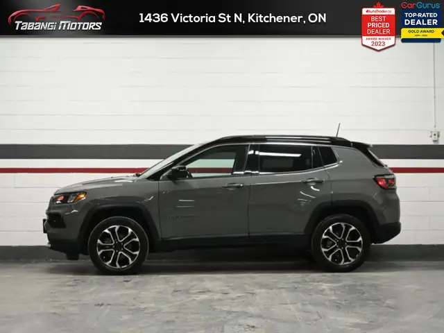 2022 Jeep Compass Limited No Accident Dual Tone Leather Heated S - Photo 9