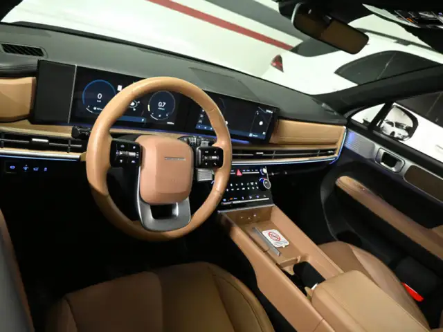2025 Hyundai Santa Fe Luxury No Accident 360CAM Brown Interior P - Photo 10