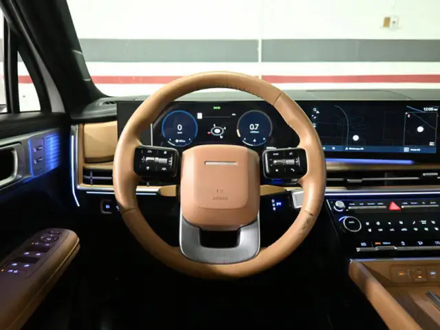 2025 Hyundai Santa Fe Luxury No Accident 360CAM Brown Interior P - Photo 12