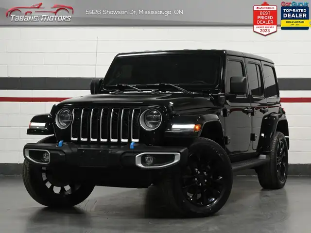 2022 Jeep Wrangler 4xe Unlimited Sahara No Accident Leather Navi