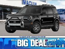 2026 Ford Bronco Sport Big Bend 4x4 | BLACK DIAMOND OFF-ROAD PAC