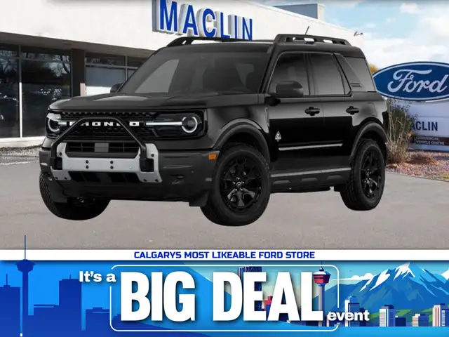 2026 Ford Bronco Sport OUTER BANKS | SASQUATCH OUTER BANKS PACKA