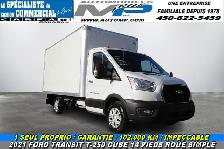 Ford Transit Cargo Van TRANSIT T-250 CUBE 14 PIEDS ROUE SIMPLE /