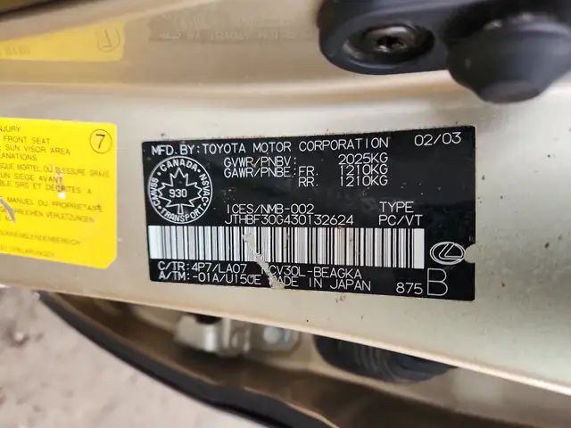 2003 Lexus ES 300 - Photo 35