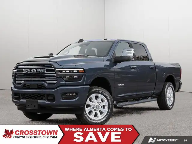 2026 Ram 3500 Laramie | Heated and Cooled Seats | Sunroof
