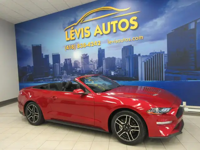 FORD MUSTANG 2020 CABRIOLET ECOBOOST 310 HP AUTOMATIQUE SEULEMEN - Photo 2
