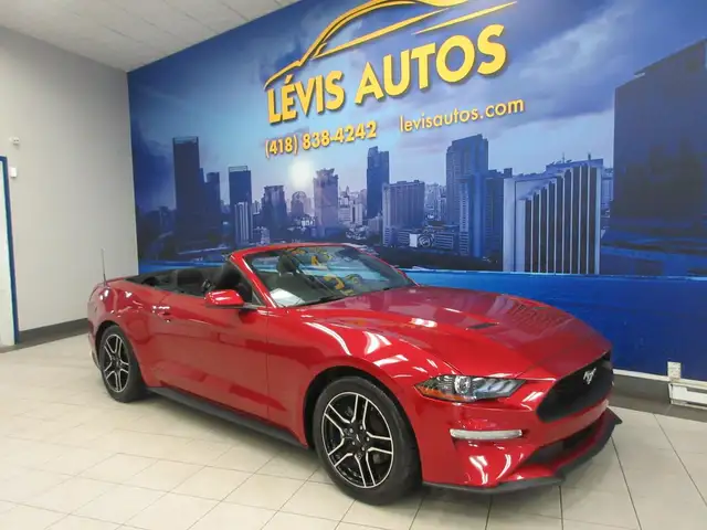FORD MUSTANG 2020 CABRIOLET ECOBOOST 310 HP AUTOMATIQUE SEULEMEN - Photo 3