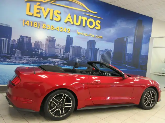 FORD MUSTANG 2020 CABRIOLET ECOBOOST 310 HP AUTOMATIQUE SEULEMEN - Photo 23