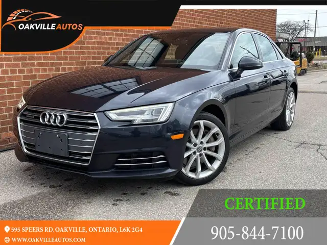 2017 Audi A4 4dr Sdn Auto Progressiv quattro