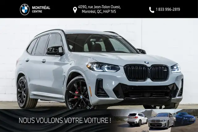2023 BMW X3 M40i | Premium amélioré | Aide ? la conduite