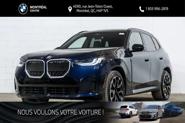 2025 BMW X3 30 xDrive | Confort arrière | M Sport | Sièges - Photo 3