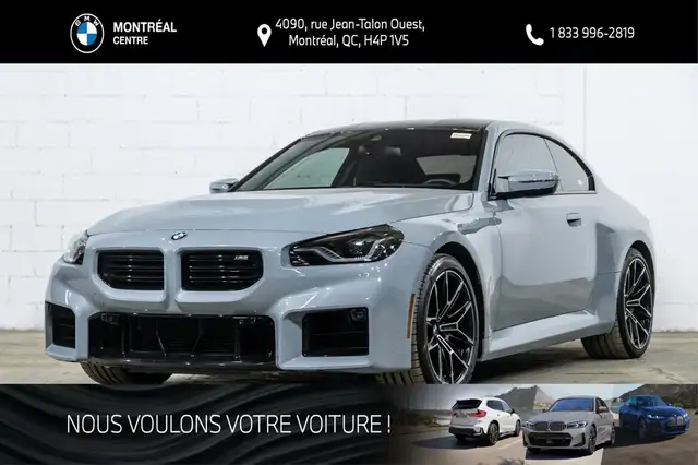 2024 BMW M2 Coupe | Groupe Premium | Toit en carbone M | Freins - Photo 3