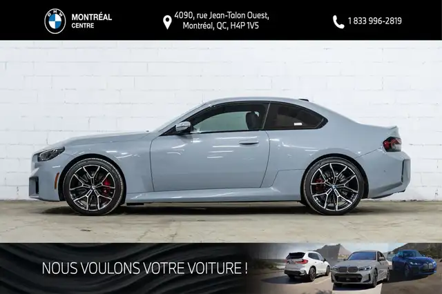 2024 BMW M2 Coupe | Groupe Premium | Toit en carbone M | Freins - Photo 4