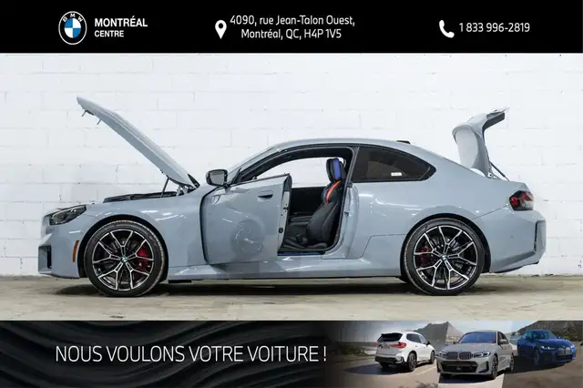 2024 BMW M2 Coupe | Groupe Premium | Toit en carbone M | Freins - Photo 5