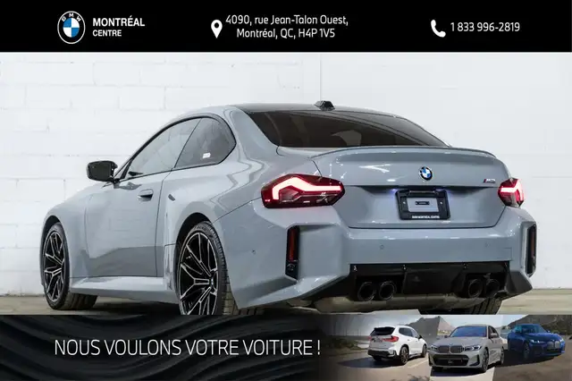 2024 BMW M2 Coupe | Groupe Premium | Toit en carbone M | Freins - Photo 6