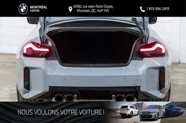 2024 BMW M2 Coupe | Groupe Premium | Toit en carbone M | Freins - Photo 7