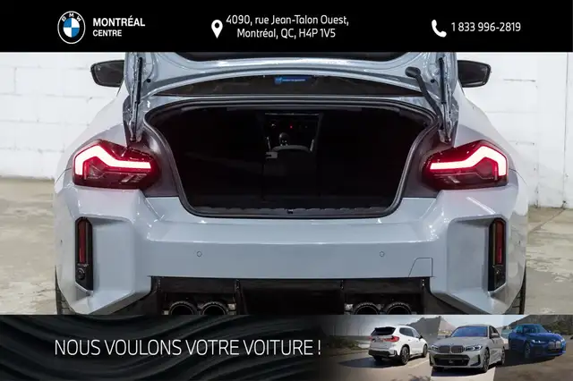 2024 BMW M2 Coupe | Groupe Premium | Toit en carbone M | Freins - Photo 8