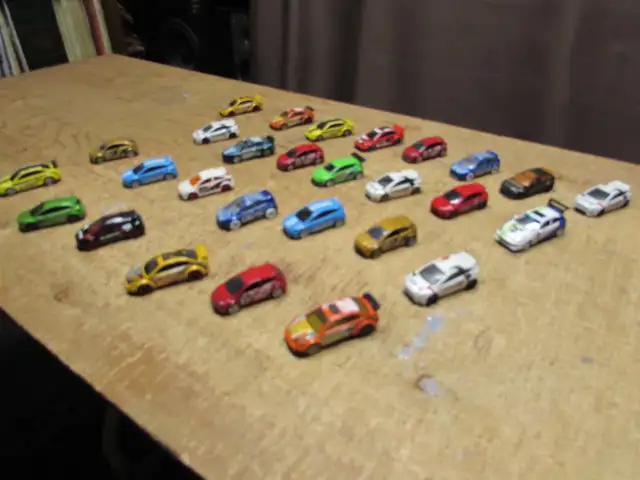 Hot Wheels Ford Focus Collection,- 30 cars in total