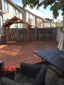 Deck and Fence Refinishing- Sanding and Staining - Photo 4