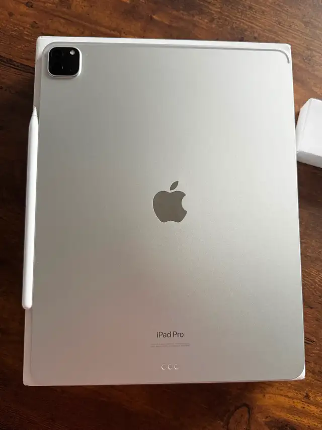 iPad Pro 12.9" 6th Gen 128GB WIFI Silver & Apple Pencil 2nd Gen - Photo 5