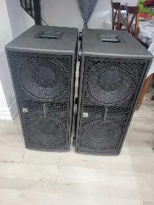 DJ YORKVILLE PSA1  POWERED SUBWOOFER PAIR