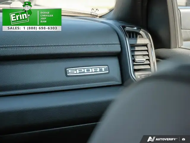 2026 Ram 1500 SPORT CREW CAB 4X4 HEMI ENGINE SPORT HOOD - Photo 28