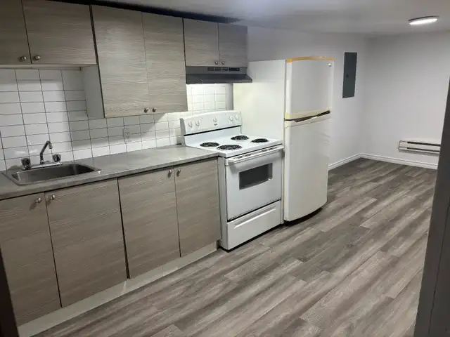 Métro Viau: 4 1/2 avec internet, eau, électroménagers et parking