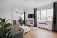 Loft entièrement meublé à louer Sainte-Foy / Sillery septembre 2