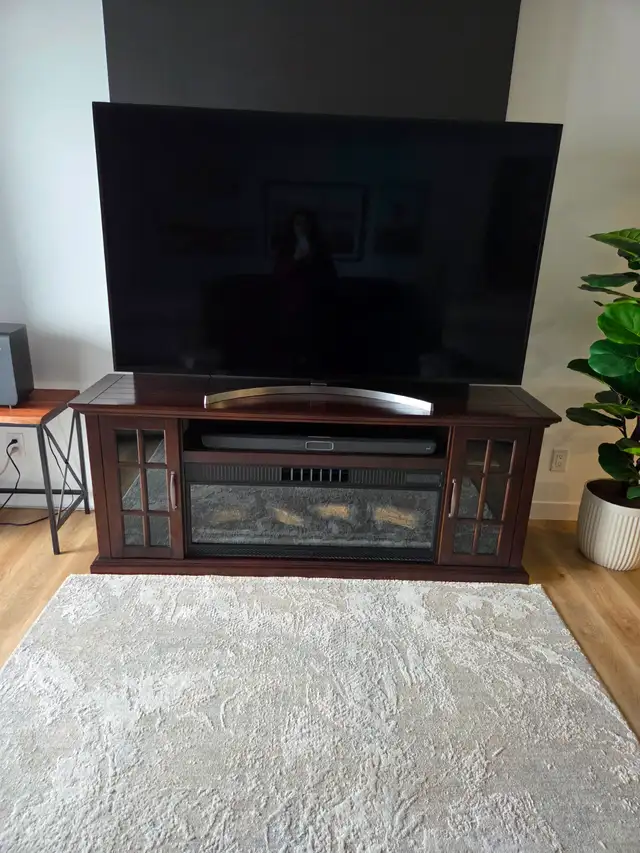 TV Stand with Fireplace - Photo 8