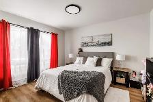 4½ tranquille rénové | WiFi, stationnement, A/C inclus - Photo 4