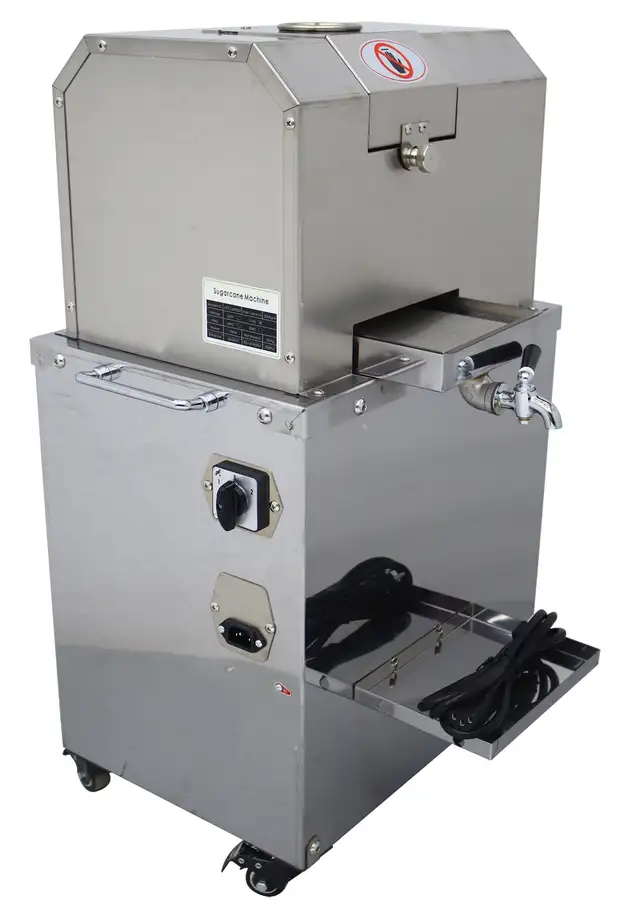 110V 4 Rollers Electric Sugarcane Juicer Machine Drink 134038 - Photo 7