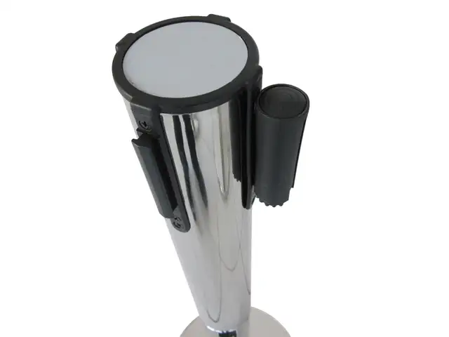 6PCS Stanchions Posts Barriers Retractable Belt 170520 - Photo 2