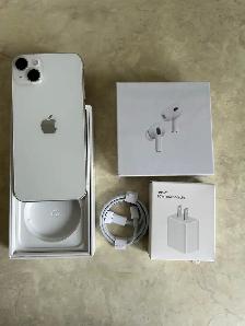 iPhone 14 PLUS 128gb Changed screen Airpods/Adapter/Delivery