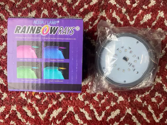 Aqua Lamp's Rainbow Rays Colour LED Replacement Bulb. AL14RR