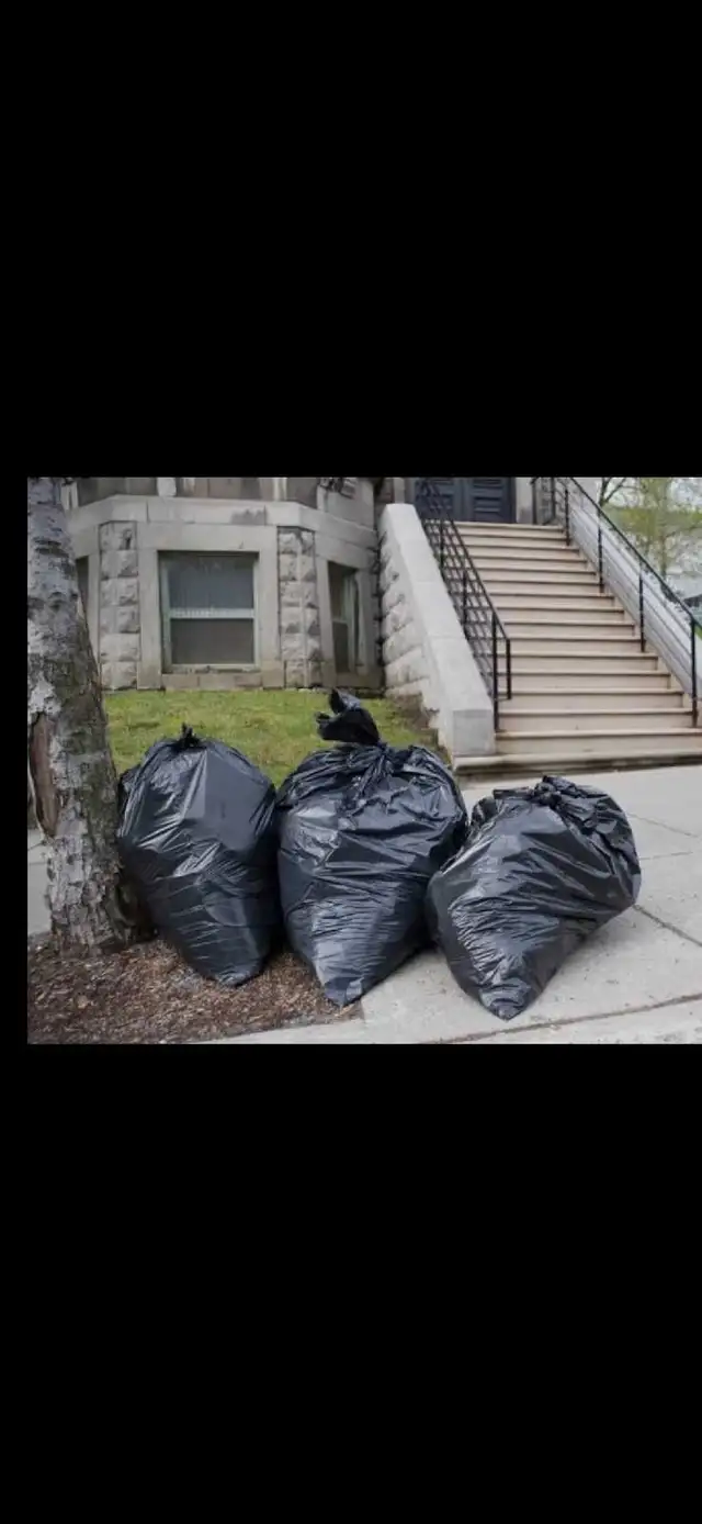 Cleaning, Bringing Garbage Bags Out to the Dumpster