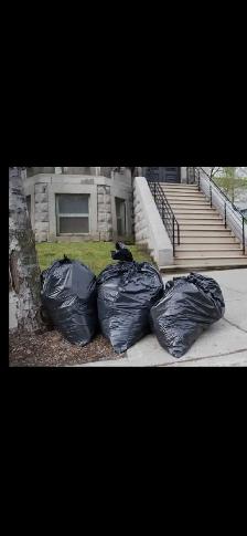 Cleaning, Bringing Garbage Bags Out to the Dumpster