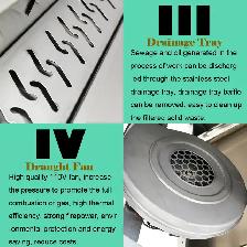 12.2' Furnace Head Diameter High Fire Stove with Baffle 053116 - Photo 8