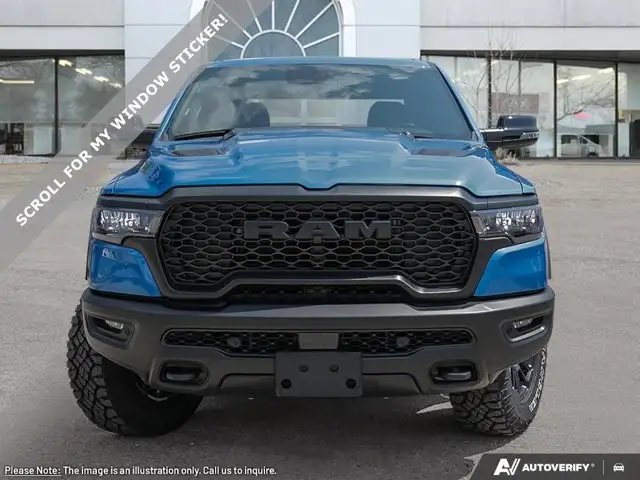 2026 Ram 1500 Rebel | HEATED FRONT SEATS | HEATED STEERING WHEEL - Photo 2